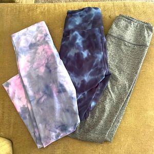 Women’s medium leggings 3-set